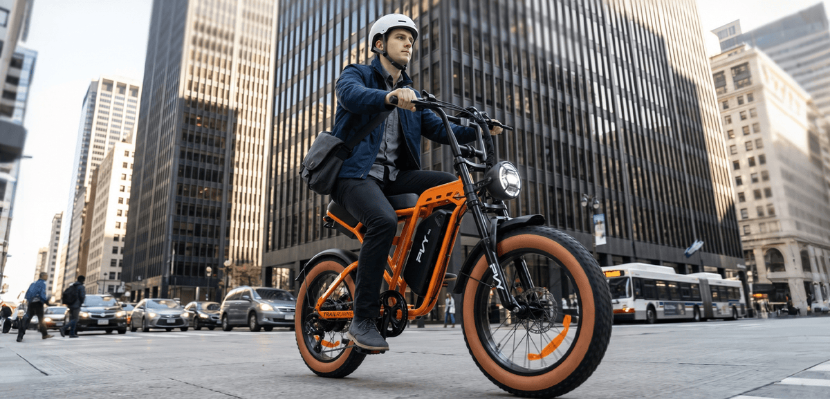 From Commutes to Trails How PVY A20 Becomes Your All-in-One Lifestyle Bike - PVY E-BIKE
